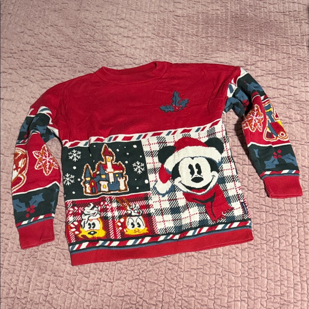 Kids Mickey Xmas spirit jersey